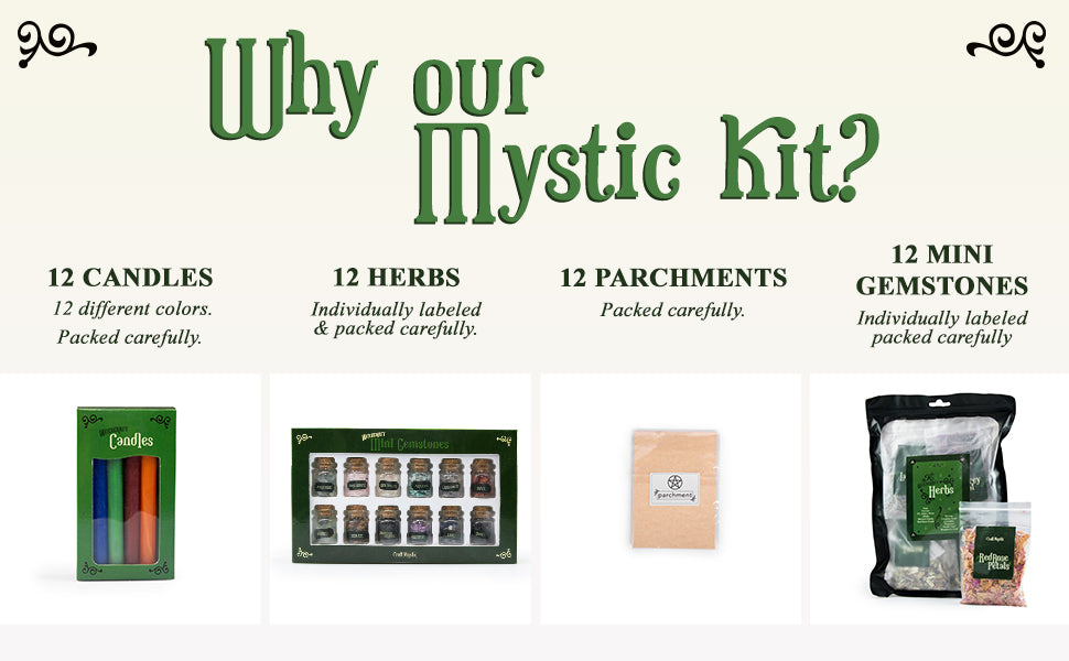 The Witch's Collection Witchcraft Kit – Wynott Wands