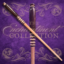 Mahogany Wand, Deep Brown and Natural with Power Coil