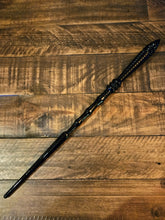 Mahogany Wand, Ridged Black Spire