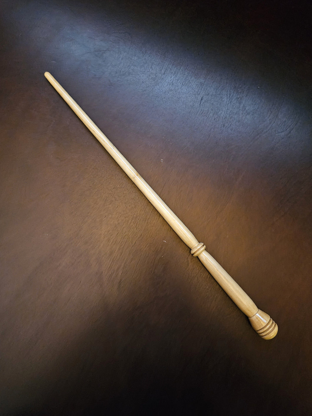 Mahogany Wand, Basic Triple-Cut in Natural