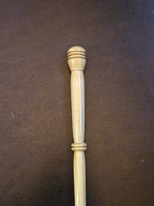 Mahogany Wand, Basic Triple-Cut in Natural