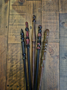 Crimson Hourglass Wand