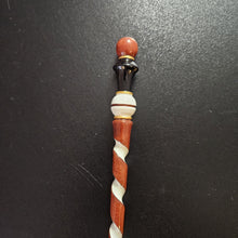 Mahogany Wand, Orange and White Scepter