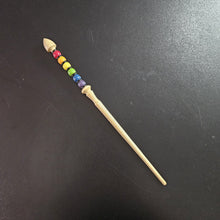Mahogany Wand, Rainbow Natural