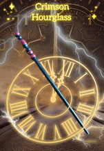 Crimson Hourglass Wand